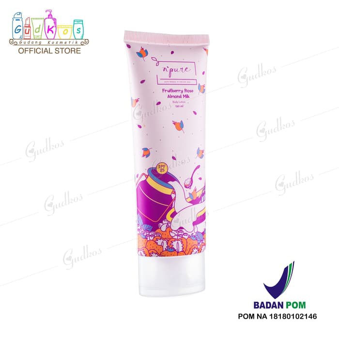 

Npure/ N’Pure Rose Almond Milk Instant Body Lotion Original
