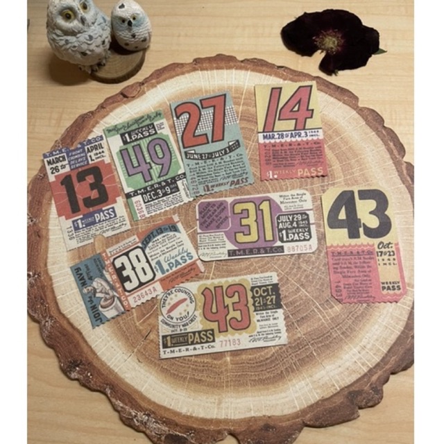 

Deco Paper Retro Tickets | Scrapbooking, junkjournal, Snailmail, Penpal.