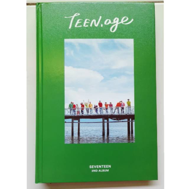 Seventeen TeenAge 2nd Album Green Ver Ready Stock (Unsealed)