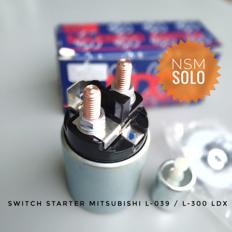 Switch Starter Saklar Kontak Solenoid Suit Magnetik Swit Mobil Mitsubishi L039 L300 Bensin Diesel