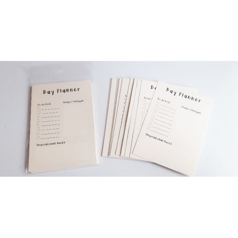 PLANNER / DAY PLANNER 30 LEMBAR