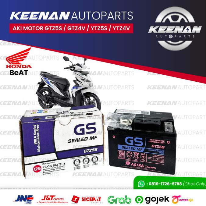 AKI MOTOR HONDA BEAT GTZ5S GS ASTRA Otoparts ORGINAL AKI KERING MF
