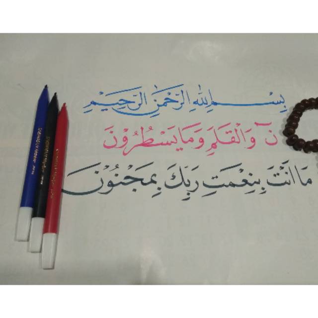 

Spidol kaligrafi warna (Promo, beli 10 gratis 1)