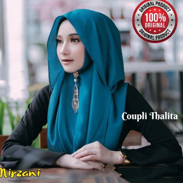 Laris Mirzani coupli Thalita Original Talita hoodie hijab Fashion Jilbab Pashtan Kerudung Instant Or