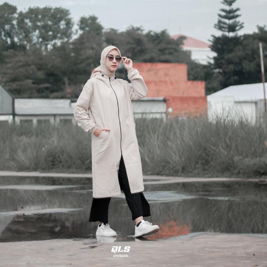 Terlaris Jaket Hijab Panjang Jaket Muslimah Jaket Cewe Jaket Perempuan
