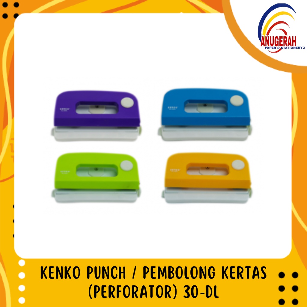 

Kenko punch / Pembolong Kertas (Perforator) 30-DL (PCS)