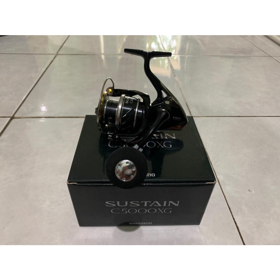 Ril Rel Reel Shimano Sustain FI C5000XG Gulungan Pancing