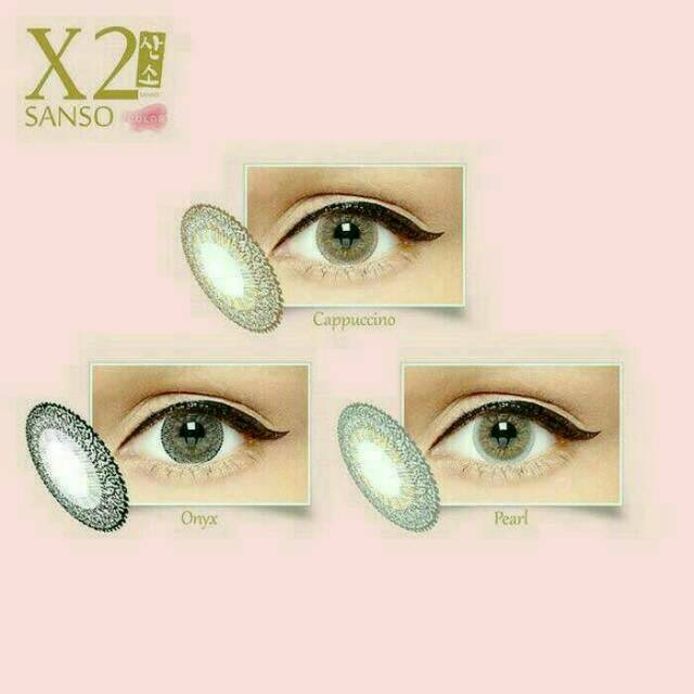 SOFTLENS X2 SANSO BY X2 PEARL CAPPUCINO ONYX