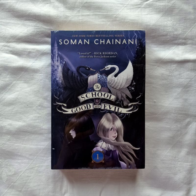 (Ori,English) the school for good and evil by soman chainani English buku novel