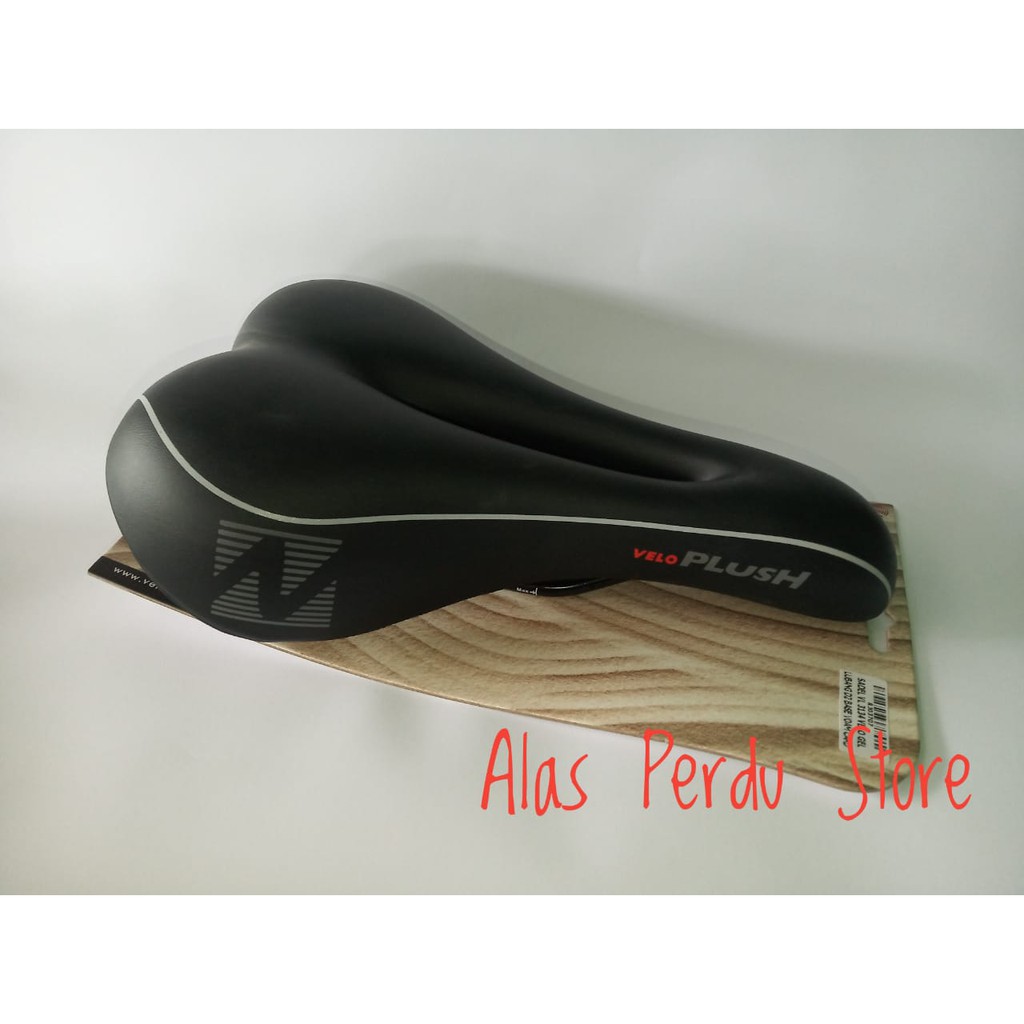 Sadel Sepeda Velo Gel Plush Empuk Keren