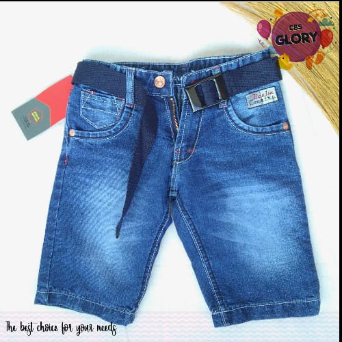 Celana Pendek 3/4 Anak Cowok/For Kids/Bahan Cotton/Trendy/Semi Jeans