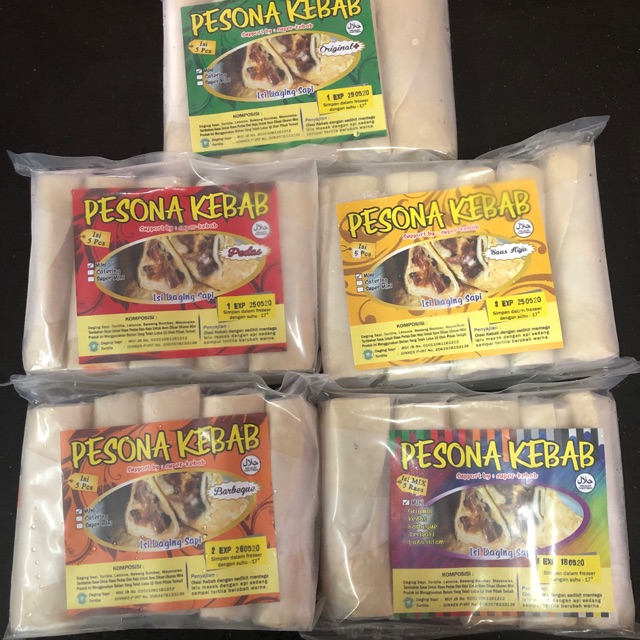 

Kebab Pesona Isi 5pcs