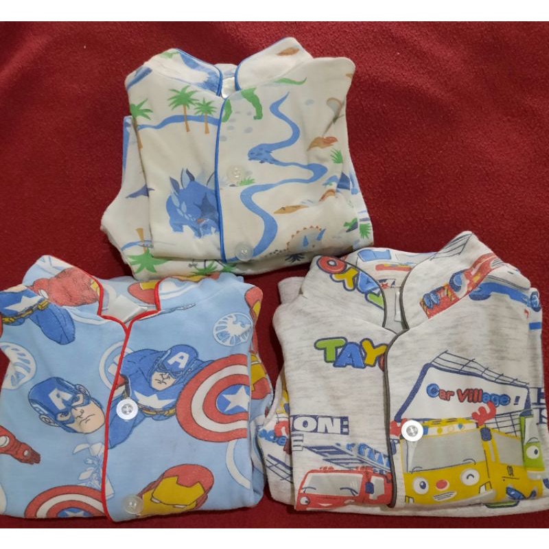 piyama anak laki-laki  preloved