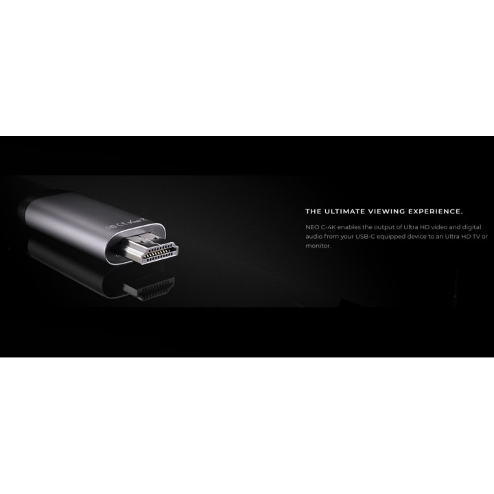 MINIX NEO C-4K - USB-C to 4K HDMI Cable 180cm - Hi-Res Display