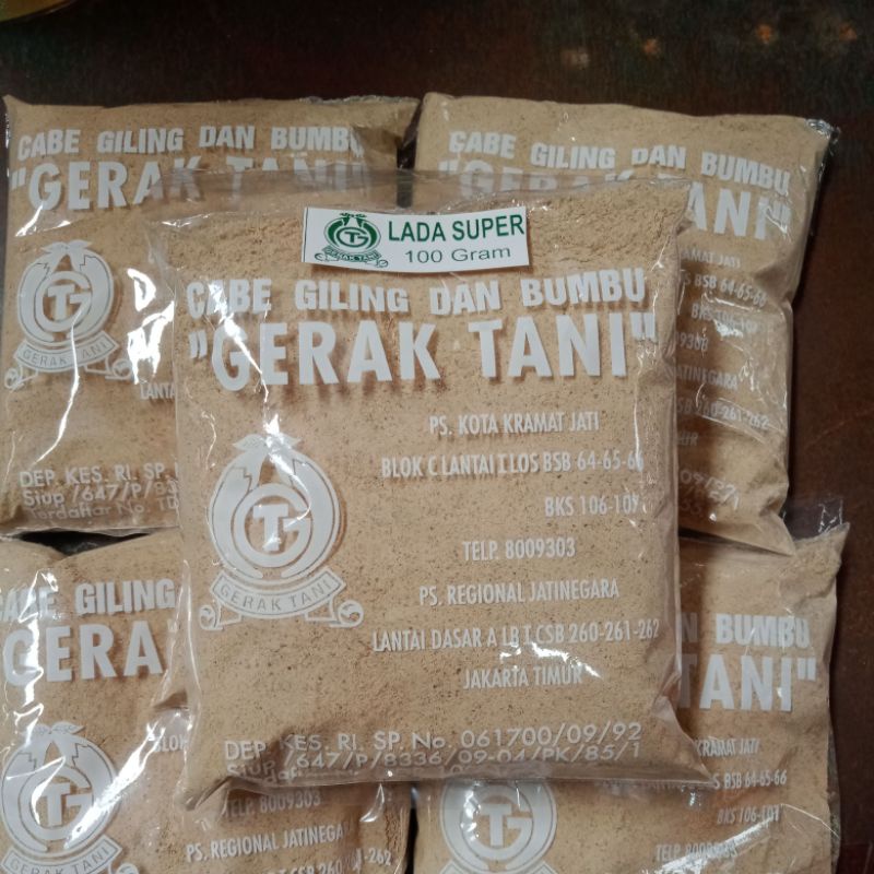 

Lada bubuk super asli 100 gr