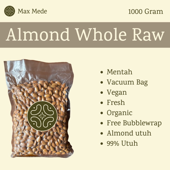 

Almond Utuh Mentah Premium NPX