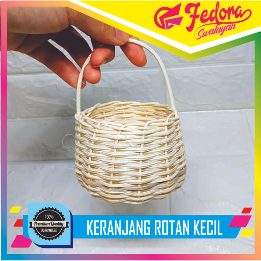 Order Langsung KERANJANG ROTAN KECIL TELUR - KERANJANG HIAS ROTAN Berkualitas