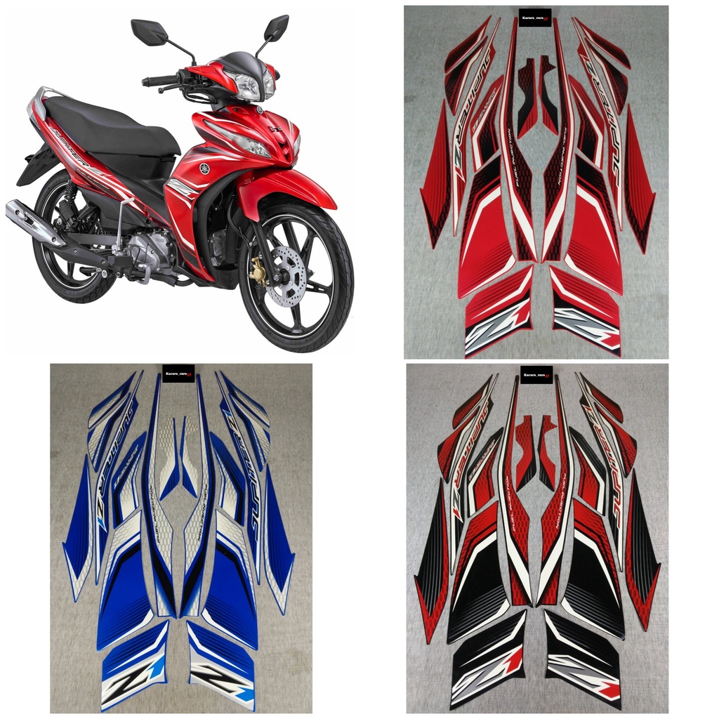 Lis Stiker Striping Motor Standar Yamaha Jupiter Z1 2014 - Stiker Jupiter Z1 2014