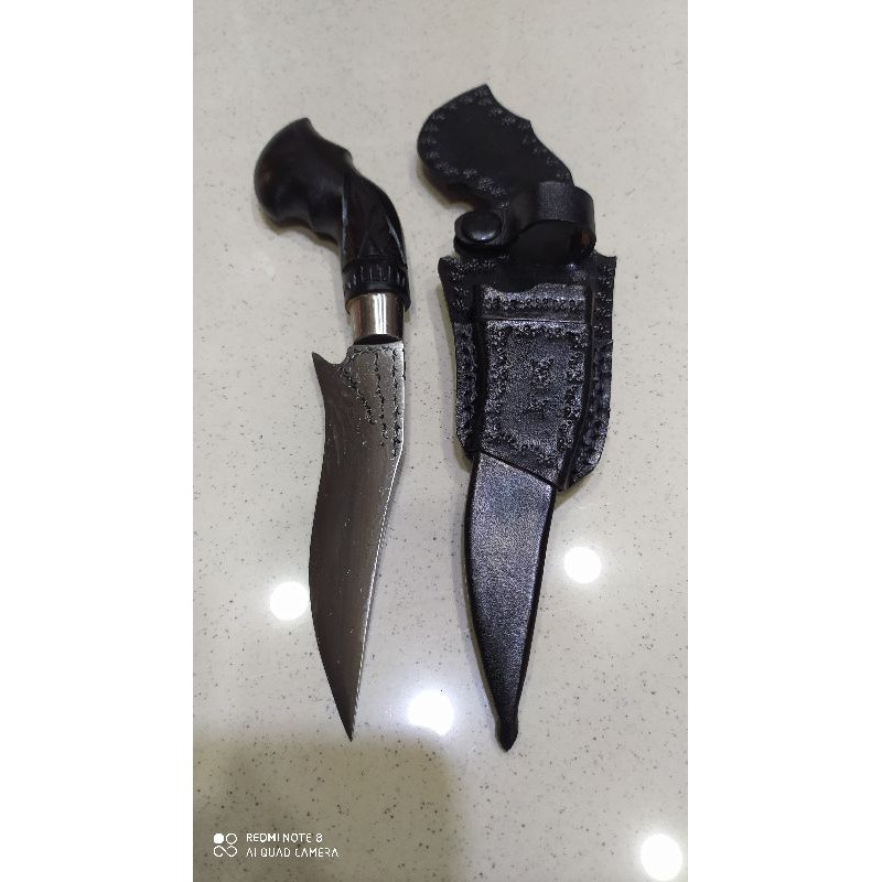 LIKE NEW PISAU UKIR MINIMALIS BAJA KLEP