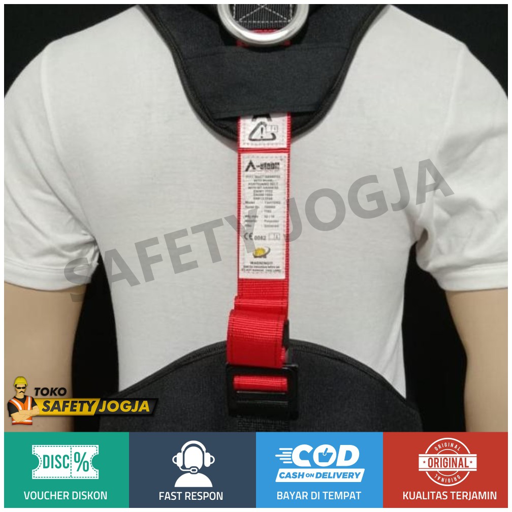 Sabuk Panjat Tebing Tower / FULL BODY HARNESS ASTABIL 70502 / ALAT KESELAMATAN / SAFETY BELT