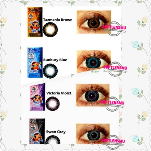 

Softlens besar motif lucu SYDNEY