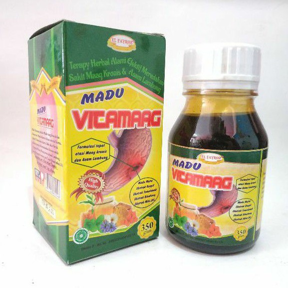 Madu VICAMAAG / VITAMAAG Herbal Maag & Asam Lambung