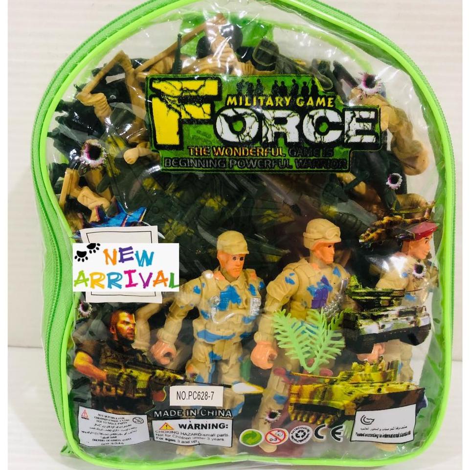 [KODE KP7643] Mainan figure tentara / military force / mainan tentara military new