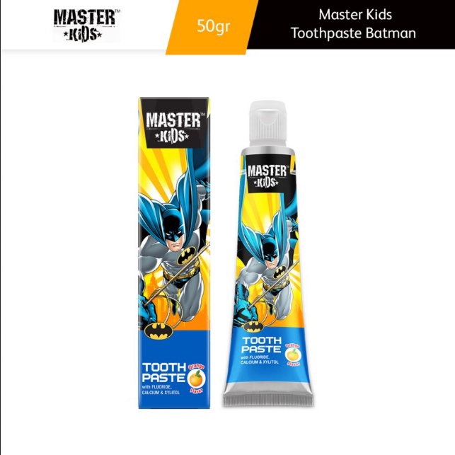 PERA607 MASTER KIDS TOOTHPASTE 50GR TUBE