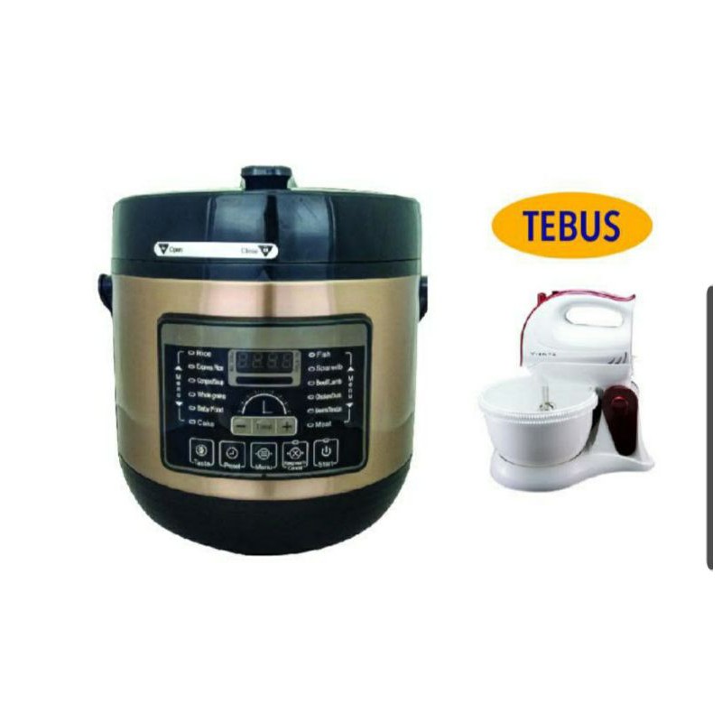 Smart Pressure Cooker Vienta Tebus Mixer Vienta