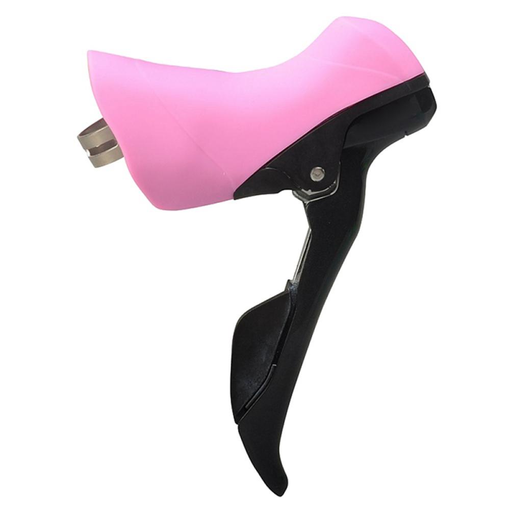 Lanfy Bike Shift Lever Cover Mtb Aksesoris Bersepeda Sepeda Jalan Stang Sepeda Silikon Dual Control Lever