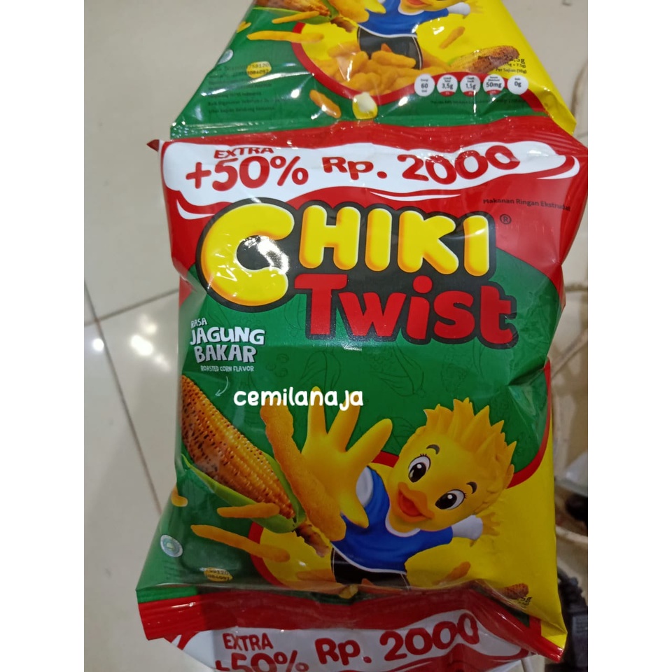 

CHIKI TWIST JAGUNG BAKAR 22.5 GRAM CHIKI RASA JAGUNG BAKAR MURAH