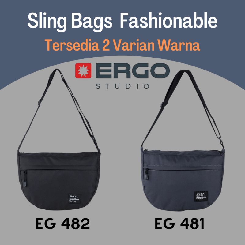 AUTHENTIC Tas Selempang Bahu Sling bag Shoulder Soulder Sholder Shoulderbag Pria Cowok Kerja Sekolah kanvas canvas wanita cewek Pamo AAACH [ Steckbag - All Varian ] slingbag tas selempang waterproof