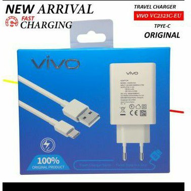 CHARGER VIVO SUPER CHARGE 22.5 WATT ORIGINAL MICRO USB ATAU TYPE C