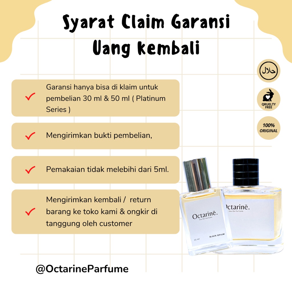 Parfum Wanita Pria Tahan Lama Aroma Fresh Elegan Sexy by Octarine - Inspired by Omnia Amethyste | Parfume Farfum Perfume Minyak Wangi Cewek Cowok Murah Original