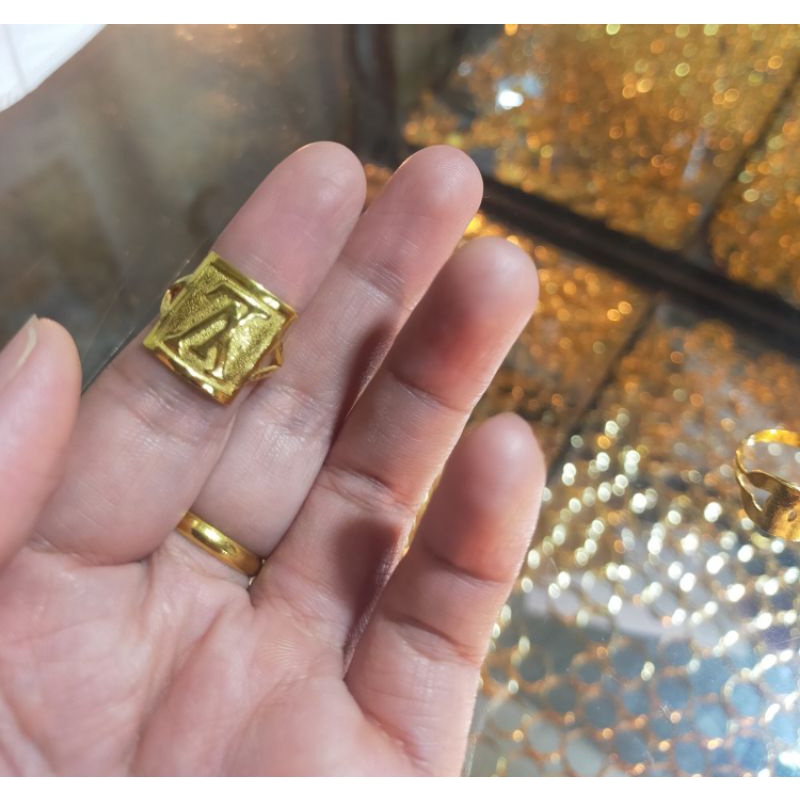 cincin emas kadar 999/24 karat