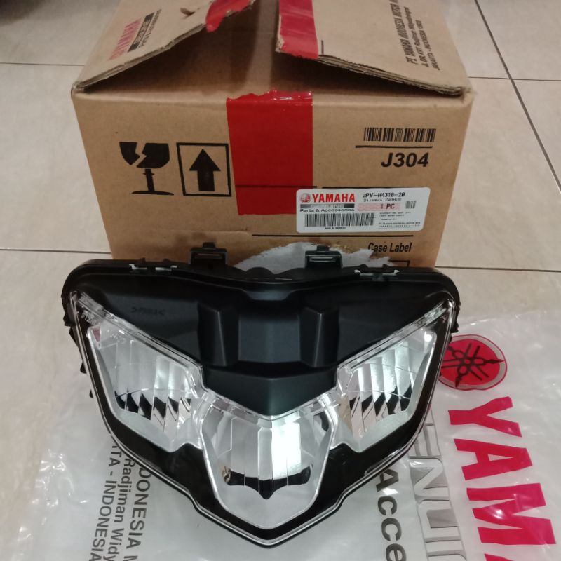 REFLEKTOR LAMPU DEPAN HEAD LAMP 2PV JUPITER MX KING NEW LED ORIGINAL ORI ASLI YAMAHA 2PV-H4310-20