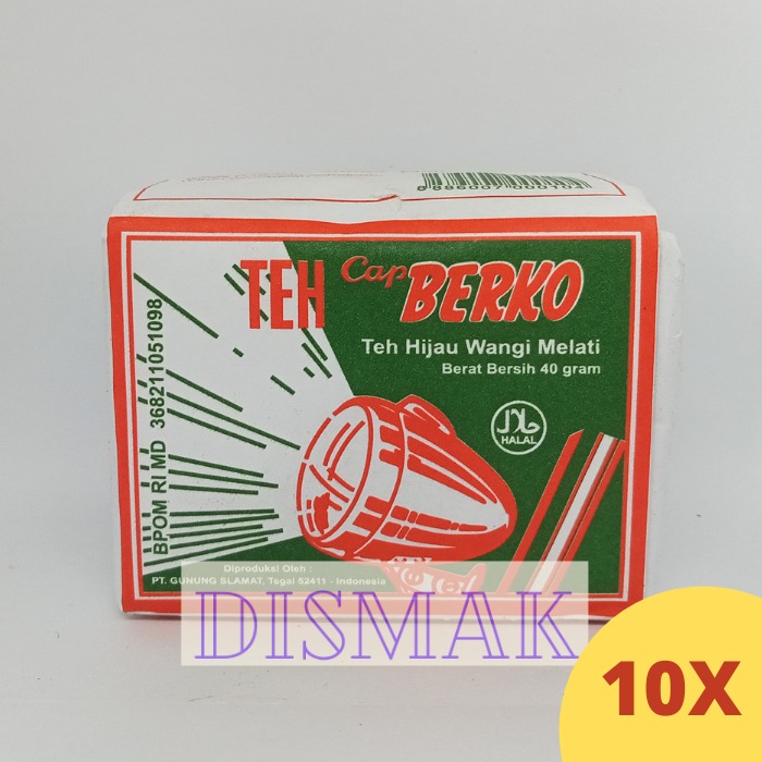 

Teh Berko 10 X 40 gram