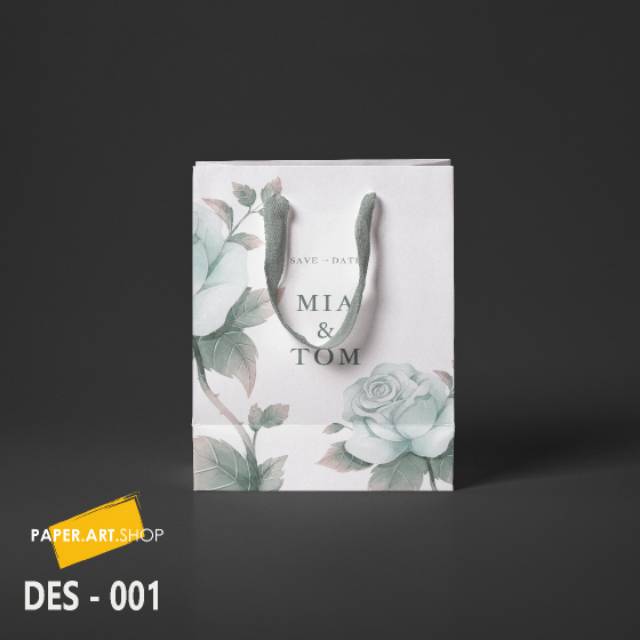 

Paperbag custome size 20x10x25