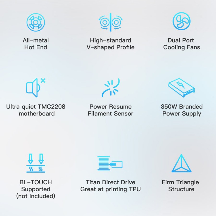 3D Printer Creality CR-10 V3 Versi Terbaru-Titan Garansi Resmi