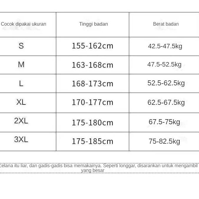 LANGSUNG ATC.. jeans pria loose straight korean style oversize Longgar jens baggy pants pria celana 