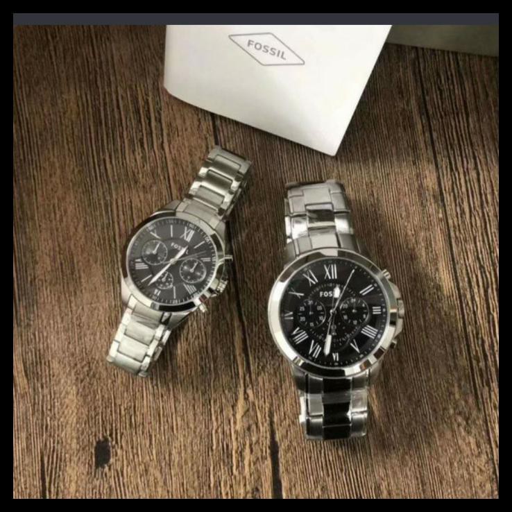 JUAL MURAH jam tangan couple fossil 4736