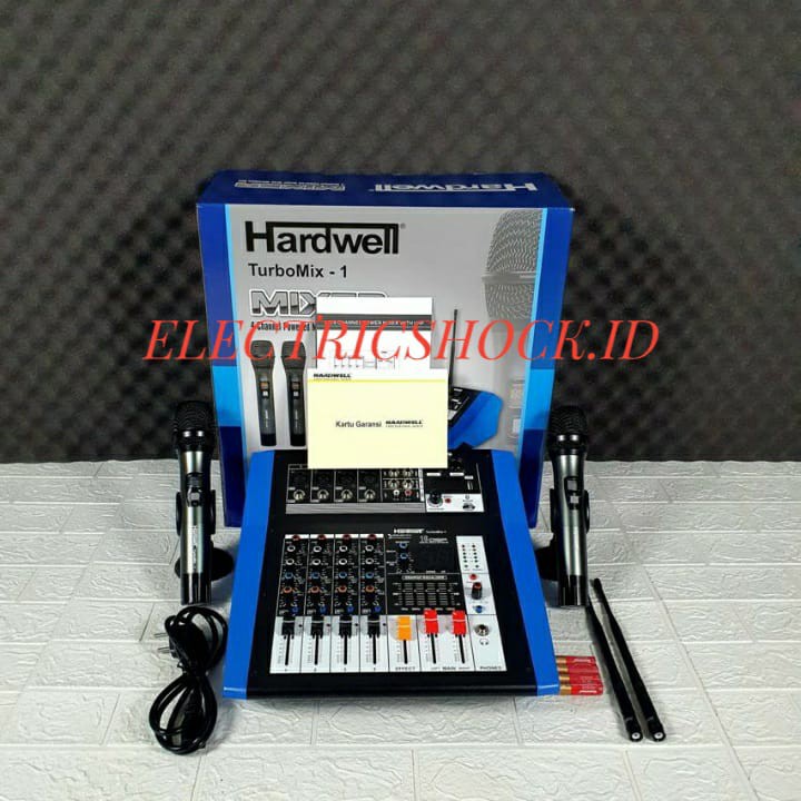 POWER MIXER AUDIO HARDWELL TURBO MIX 1 / TURBOMIX 1 ORIGINAL