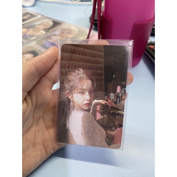 PC PHOTOCARD IRENE SCRAPBOOK FINALE MESIN JAHIT