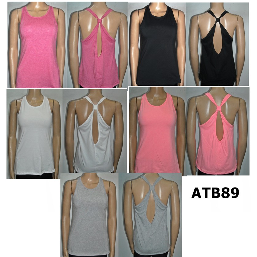 Baju senam Tanktop Zumba Yoga Dance kode ATB89