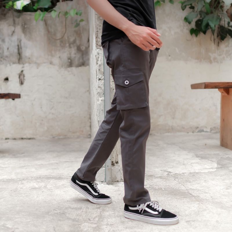 CELANA CARGO PRIA GREY OLD SLIMFIT / SIZE BIG LENGKAP/ CELANA GUNUNG / CELANA PDL PRIA / CELANA HYPE BEST MODERN / CELANA GUNUNG MODERN DAN TERBARU / BISA BAYAR DI TEMPAT / LEOPED.ID