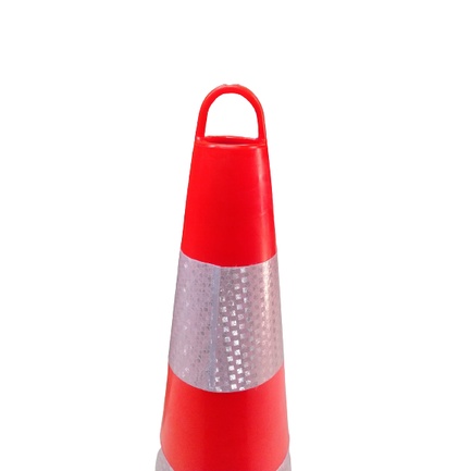 Traffic Cone Jalan Kerucut Oren Base Oren Cantol Scotlight