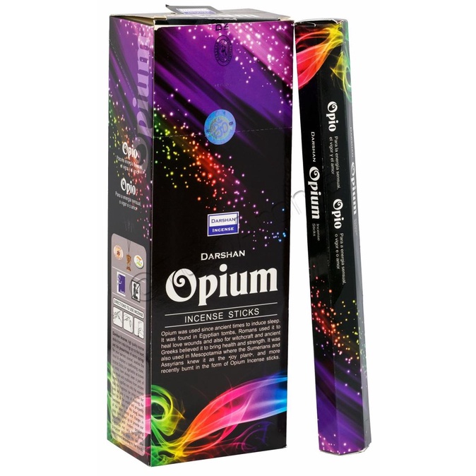 Produk Unggulan] Dupa India (Aromaterapi) Hexa - Darshan Opium