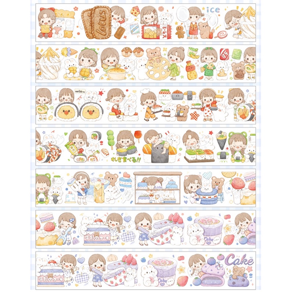 

Momona Daily Girl Washi Sampler