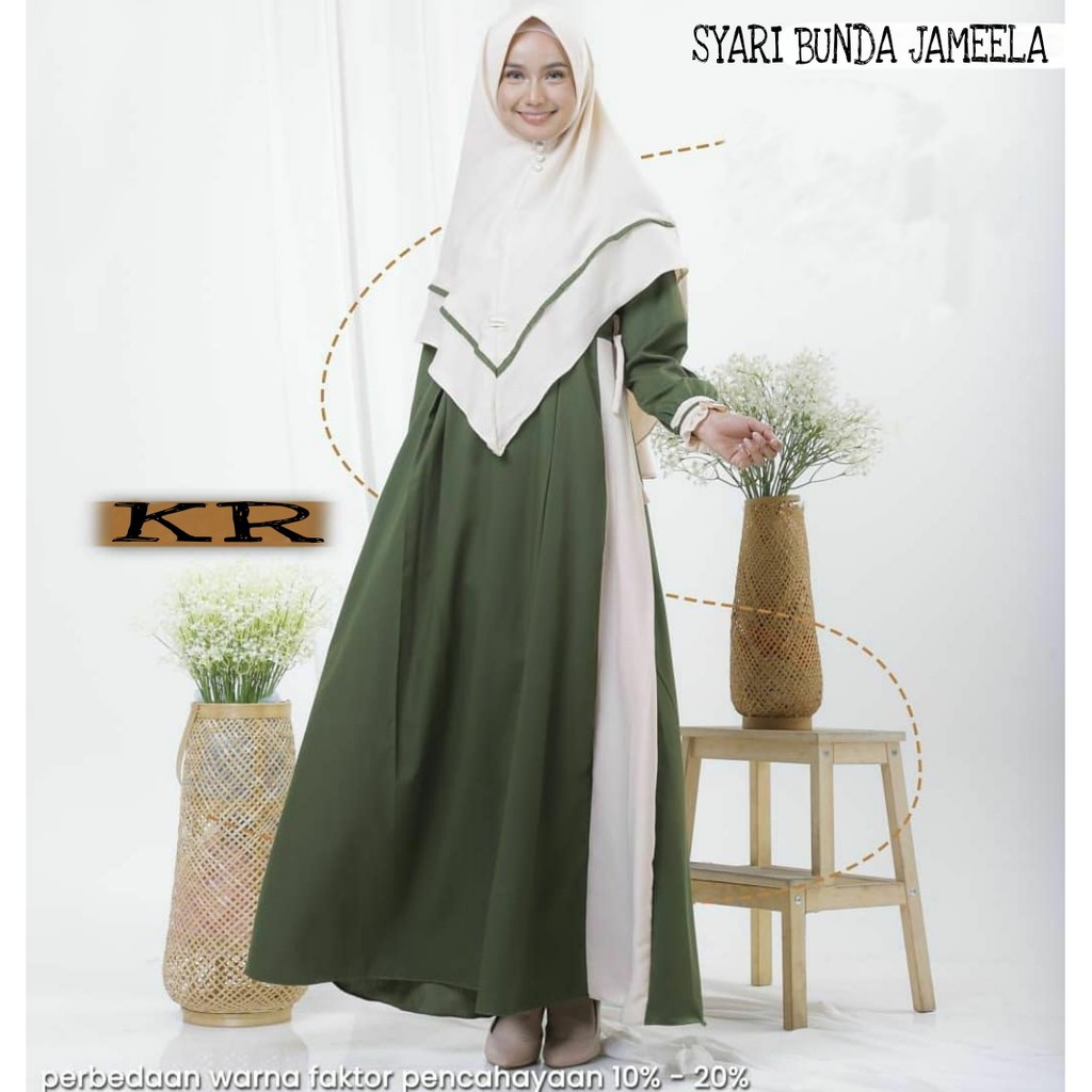 SYARI BUNDA JAMEELA kR / GAMIS BUNDA JAMEELA BERGO