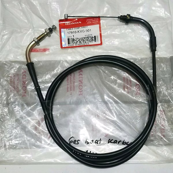 Tali Gas/Kabel Gas Beat Karbu 2008-2012 Original Honda 17910-KVG-901